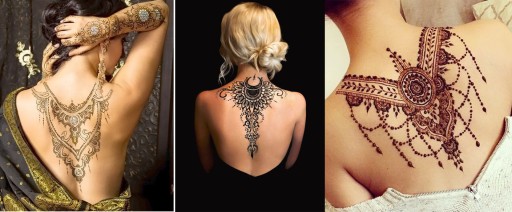 GOLECHA FARBA do Tatuażu tymczasowego MIX KOLORÓW Henna 7 szt x 25g
