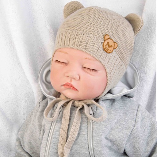 ШАПКА ДЛЯ НОВОРОЖДЕННОГО LAYETTE весна-осень 34-36