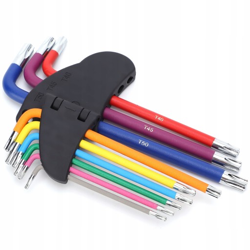 Шестигранные ключи TORX SECURITY 9 шт., комплекты
