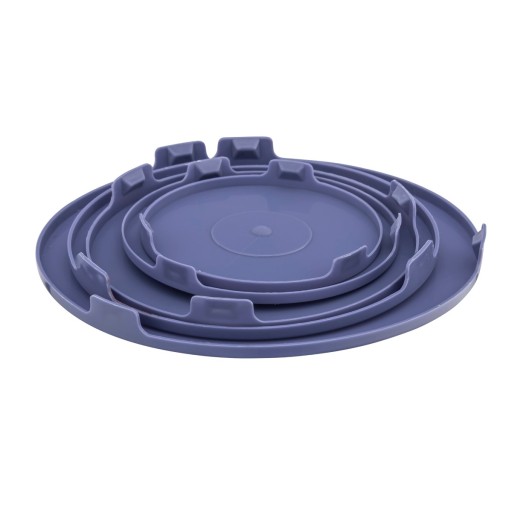Набор мисок, салатники стеклянные с крышками, контейнеры Altom Design, 5 шт.