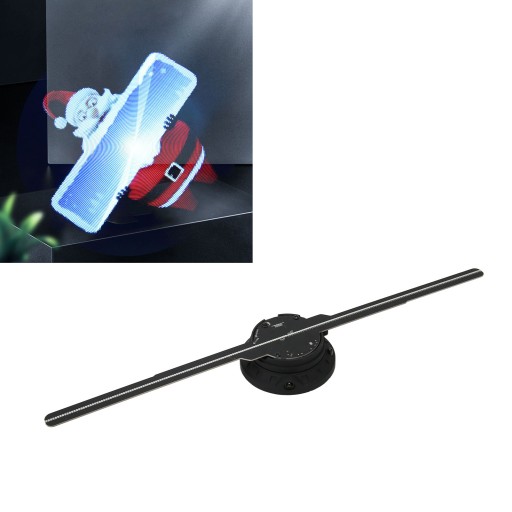 Wentylator z hologramem 3D, rozdzielczość 512x234p, 234 koraliki LED, 16,5