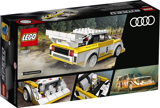 LEGO 1985 Раллийный автомобиль Audi Sport quattro S1 76897