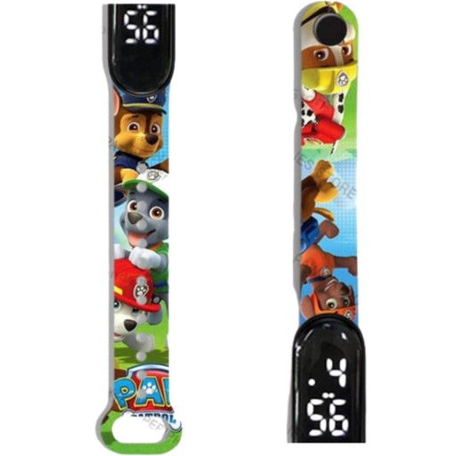 Цифровые светодиодные часы PAW Patrol Colorful