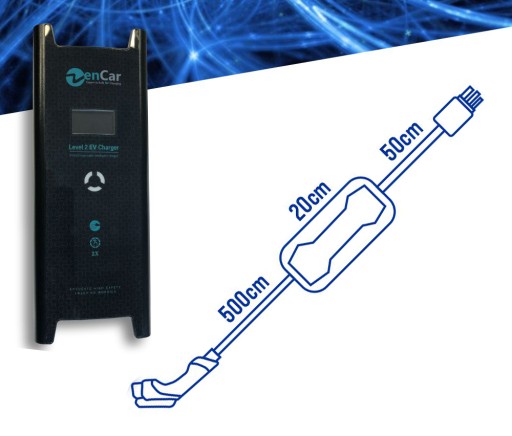 Зарядное устройство ZECNAR 11кВт + держатели + два адаптера