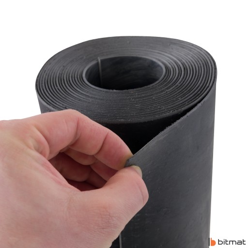 РУЛОН ИЗ ТВЕРДОЙ РЕЗИНЫ EPDM 2 мм 1 м2