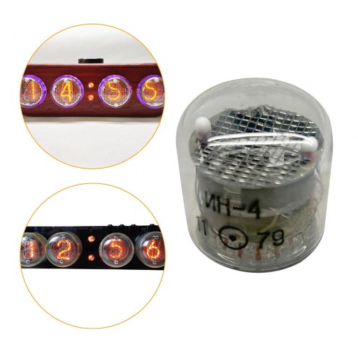 Zegar DIY in4 Nixie Tubes, Retro Mini Trwały, łatw