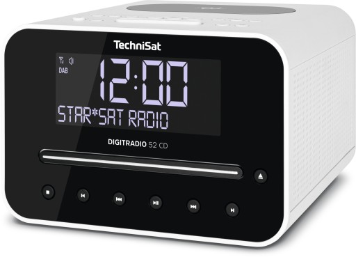 Цифровое радио DAB+ DIGITRADIO 52 CD QI зарядное устройство