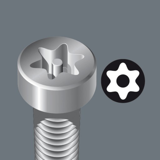 БИТА 867/4 TORX С ОТВЕРСТИЕМ T20 x 89 мм WERA
