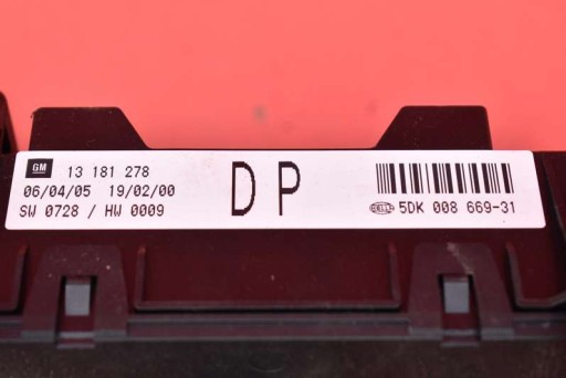 КОМПЛЕКТ ИММО OPEL ASTRA 3 H 1.8 16V 05R