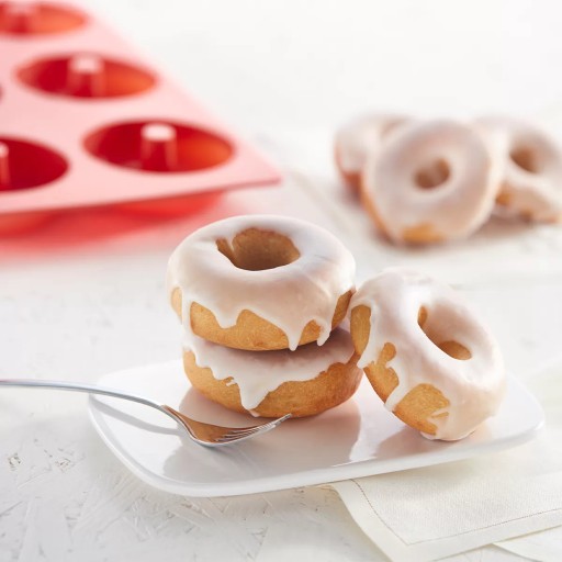 ФОРМА ДЛЯ ПОНЧИКОВ Форма для пончиков пончики пончики для пончиков DONUTS DONUTS 6 шт