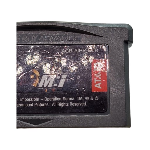 Миссия невыполнима Game Boy Gameboy Advance GBA