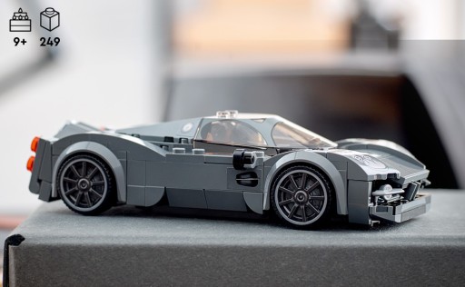 АВТОМОБИЛЬ LEGO PAGANI UTOPIA SPEED CHAMPIONS RACER РЕАЛИСТИЧНЫЙ ПОДАРОК