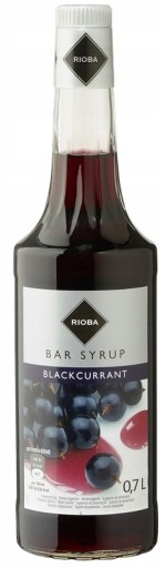SYROP BARMAŃSKI RIOBA CZARNA PORZECZKA 700ML