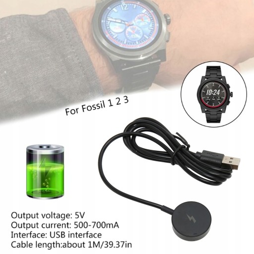 INTELIGENTNA ŁADOWARKA DO FOSSIL GEN 1/ 2/ 3