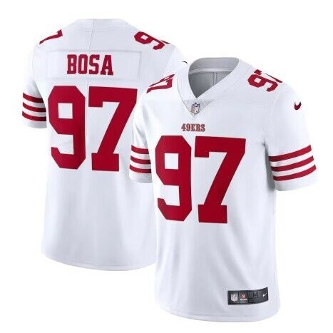San Francisco 97 Nick Bosa Super Bowl Red White Limited, XXL