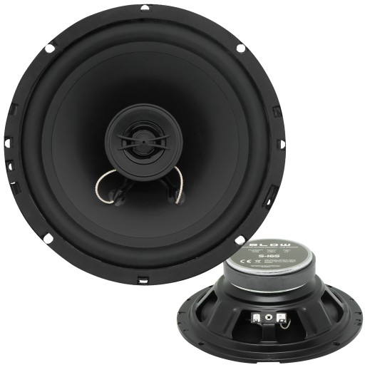 2 МОЩНЫХ ДВУХПОЛОСНЫХ АВТОМОБИЛЬНЫХ ДИНАМИКА BLOW S-165 150 Вт 165 ММ 16,5 см 6,5 дюйма
