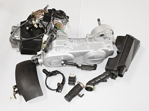 ДВИГАТЕЛЬ 139QMB 4T GY6 80CCM -40см, БАРАБАН, ФИЛЬТР С ДЛИННЫМ ВАЛОМ