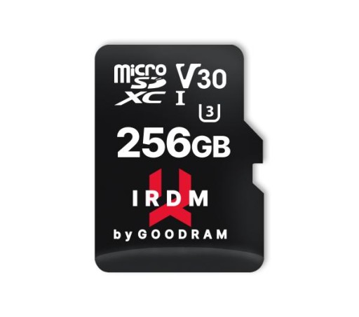 Адаптер для карт памяти microSDHC GOODRAM 256 ГБ IRDM-A2 UHS