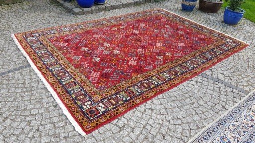 GHOM PIĘKNY PERSKI DYWAN R.TKANY IRAN 230/345CM