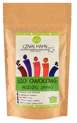 ФРУКТОВЫЕ ВКУСНЫЕ ПАЛОЧКИ (СУЛИМИРОВАННЫЕ ФРУКТЫ) БИО (10 x 2 г) 20 г - HELPA