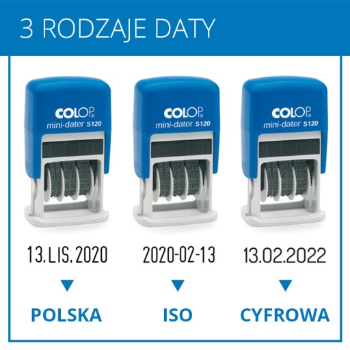 Штамп Colop 60DD с датой