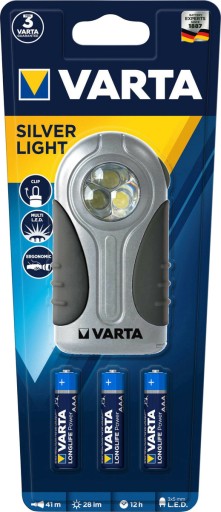 Фонарик VARTA Silver Light