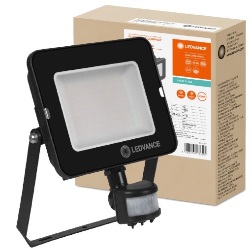 Светодиодный прожектор 50Вт 4000К LEDVANCE MOTION SENSOR