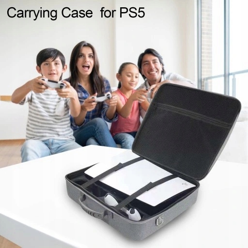ДОРОЖНАЯ СУМКА ДЛЯ ХРАНЕНИЯ КОНСОЛИ PS5, СЕРАЯ