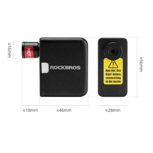 ЭЛЕКТРИЧЕСКИЙ НАСОС МИНИ-КОМПРЕССОР ДЛЯ ROCKBROS AS1 ШИНЫ USB-C