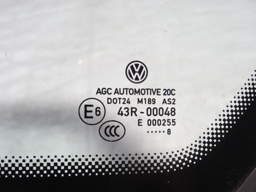 SZYBA KAROSERYJNA TYŁ TYLNA TYLNIA LEWA VW GOLF VII 7 5G9 LIFT KOMBI 18