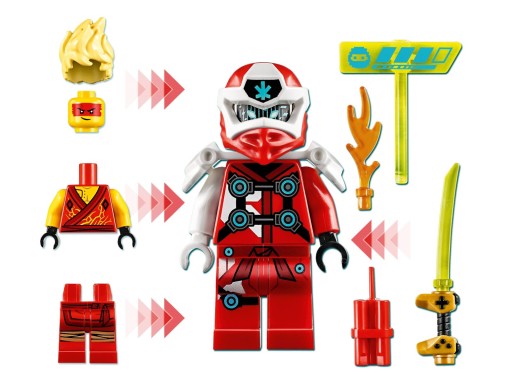 LEGO 71714 Ninjago — Аватар Кай — капсула игрока