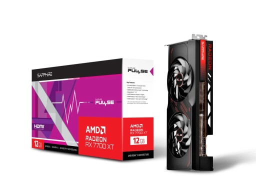 Sapphire Radeon RX 7700 XT Pulse 12 ГБ GDDR6