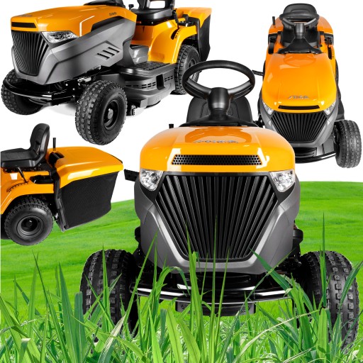 POTĘŻNY Traktorek ogrodowy spalinowy STIGA ESTATE 384 ST 84CM 6,8 kW 240 L
