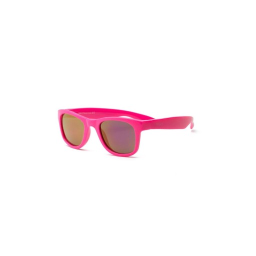 Детские солнцезащитные очки Real Shades Surf — неоново-розовые, 4–6 лет