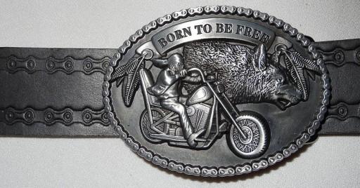 BORN TO BE FREE.. пряжка, застежка старое серебро