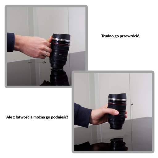 LENS Антигравитационная кружка 350мл