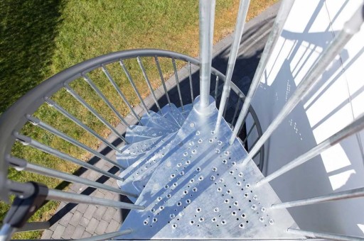 SCHODY ZEWNĘTRZNE DOLLE GARDENSPIN Ø155CM H=352cm