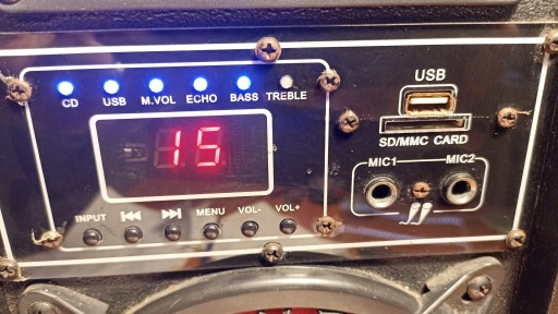 Активные колонки для караоке LENCO PA-50