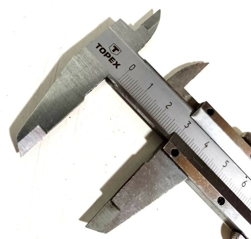 Suwmiarka 150 mm STALOWA +/- 0.05 mm/m z noniuszem