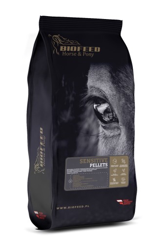 BIOFEED HORSE & PONY Гранулированный корм для лошадей с чувствительными язвами 25 кг