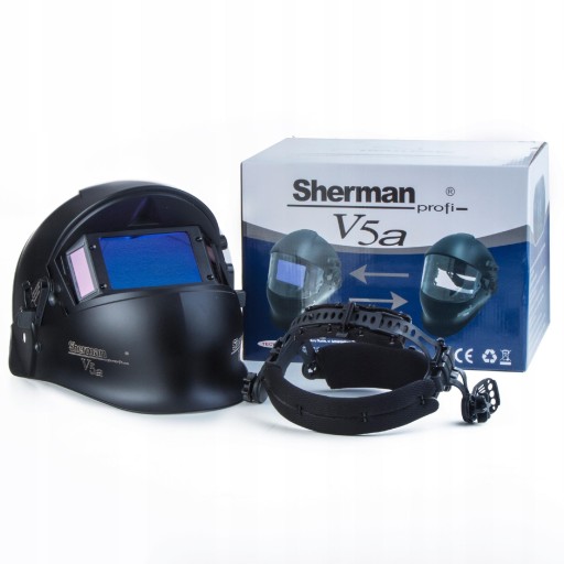 Автоматически затемняющийся визор Sherman V5A PROFI