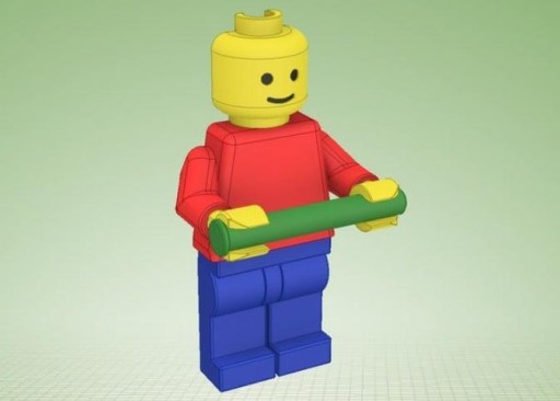 LEGO MAN Ванная комната Детский держатель для туалетной бумаги