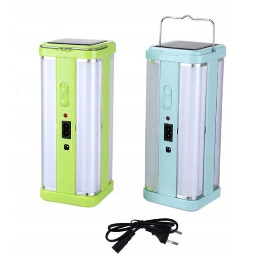 LAMPA TURYSTYCZNA AKUMULATOR pod NAMIOT SOLAR MOC