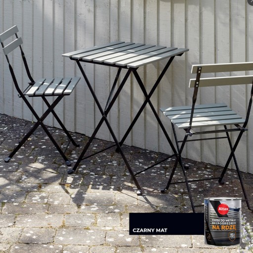 Краска Altax Metal Paint ON RUST 2.5L Матовая черная