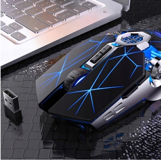 ИГРОВАЯ МЫШЬ С RGB ПОДСВЕТКОЙ ДЛЯ ГЕЙМЕРОВ, ТИХАЯ