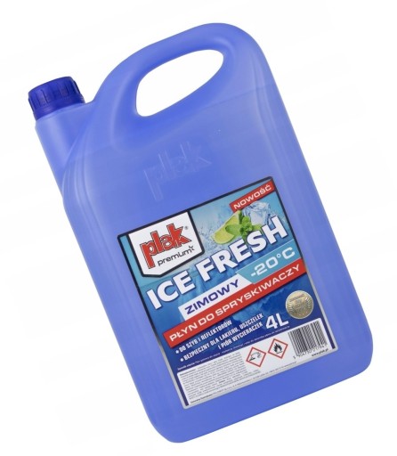PLAK ICE FRESH -20 4L ZIMOWY PŁYN DO SPRYSKIWACZY
