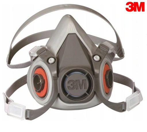 ПОЛУМАСКА PAINT MASK 3M 6200 НАБОР ПОЛНАЯ АНТИВЫЛЕВАЯ ОРИГИНАЛ