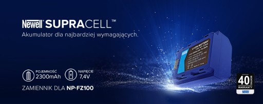 Аккумулятор Newell SupraCell NP-FZ100 для Sony A7III