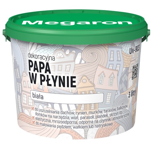 Megaron Liquid papa 1 л + кисть БЕСПЛАТНО (сменная упаковка)