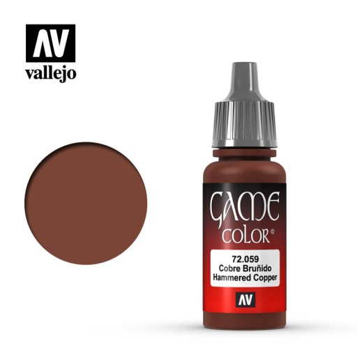 Vallejo Game Color 72.059 Hammered Copper 17 мл